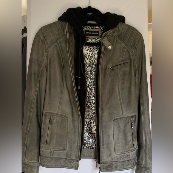 Awesome leather jacket David Moore. - Picture 7 of 12